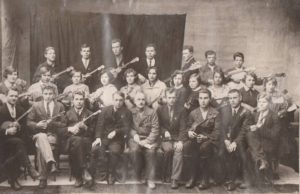 Первый состав оркестра П.И. Павлова